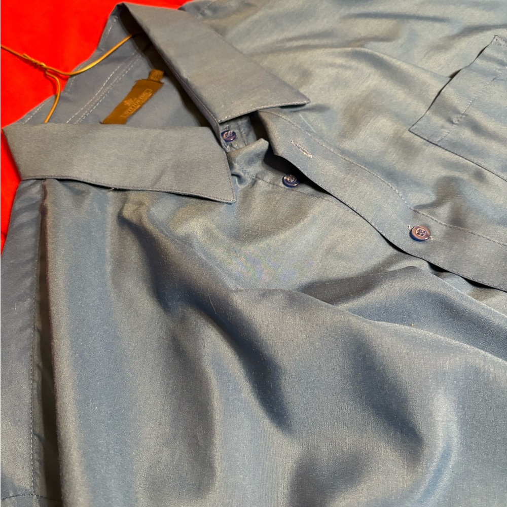 Vittorio Blue Dress Shirt for Men